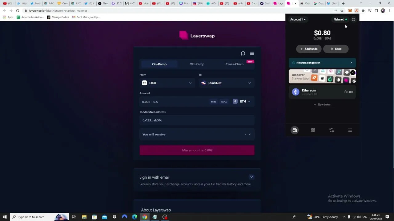 Prepare To Mint This Argent NFT To Improve Starknet Airdrop Potential. Layerswap To Fund Starknet!