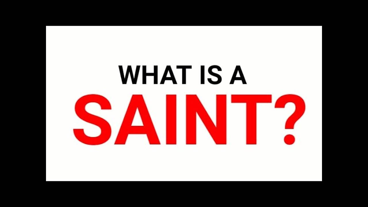 ETYMOLOGY, THE ROOT MEANING OF WORDS “saint” - early 12c. as an adjective, seinte, "holy, divinely inspired, worthy of worship," from Old French saint, seinte “devout," "one of the elect”, set apart to the services of God,”