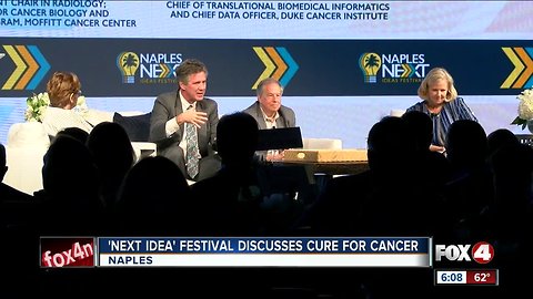 Curing cancer discussed at Naples NEXT Ideas Festival