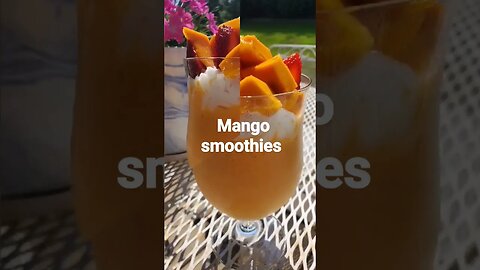 Mango Smothies!