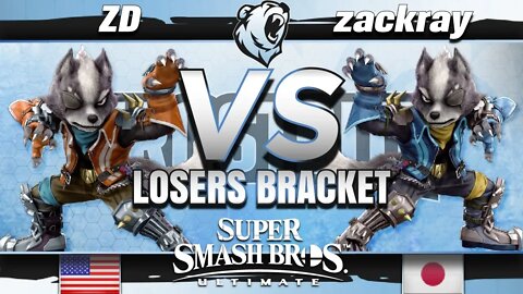 Demise | ZD (Wolf/Fox) vs. GW | zackray (Wolf/Wario) - Top 48 - Frostbite 2019