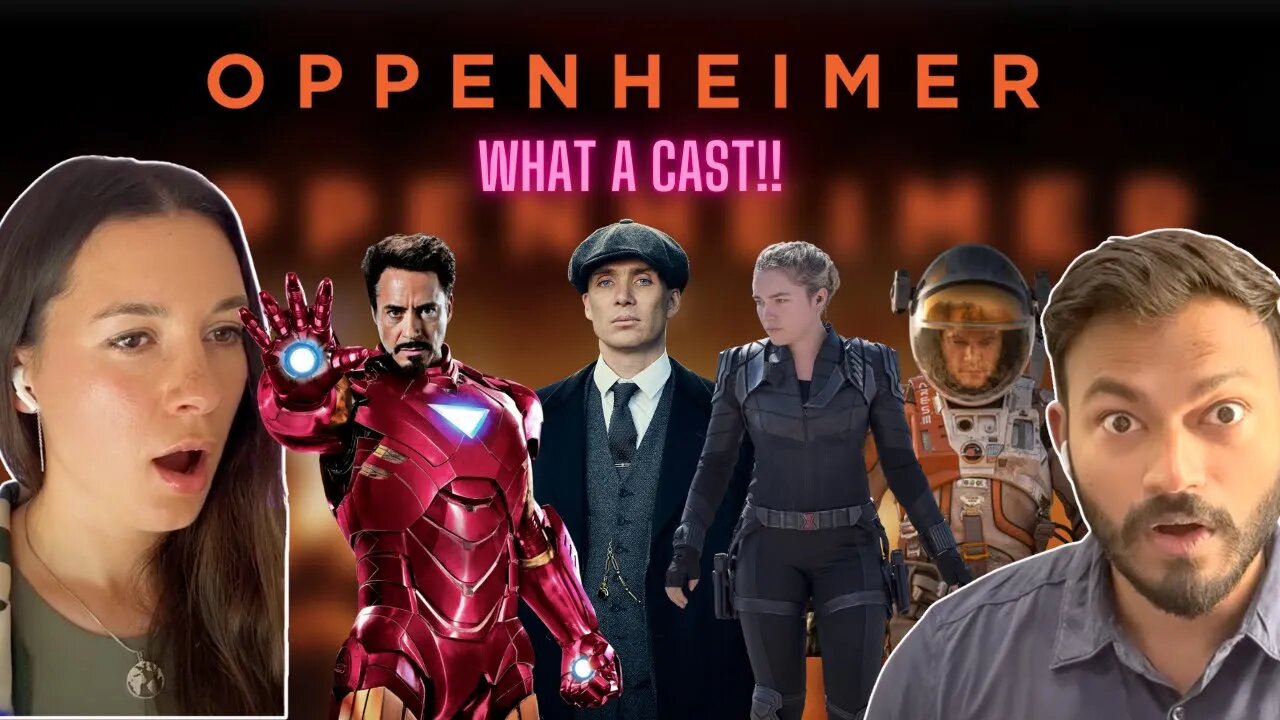 OPPENHEIMER - Trailer Reaction | Cillian Murphy | Matt Damon | Robert Downey Jr.