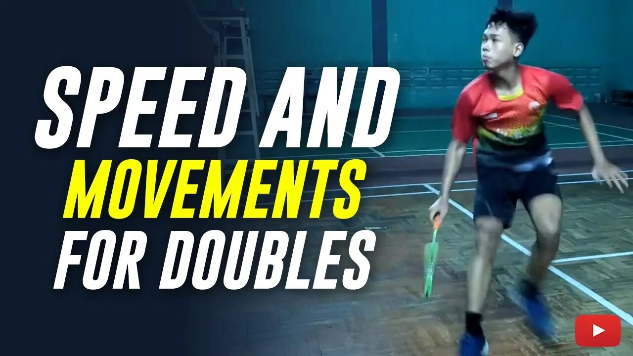 Speed and Movements for Doubles Become a Dangerous Playmaker PB KUSUMA TANGKAS Badminton (Eng Subs)