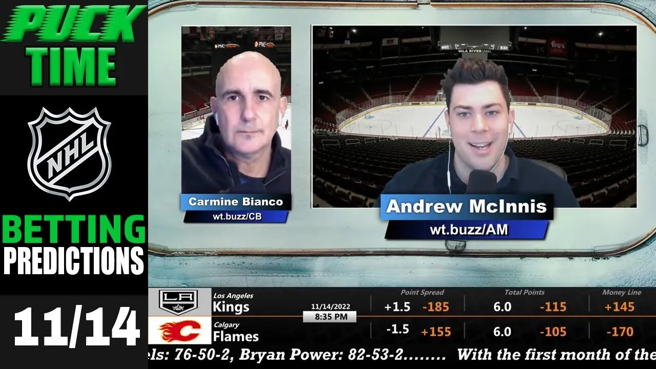 NHL Picks, Predictions and Betting Odds | Daily NHL Preview | 🏒 Puck Time for November 14