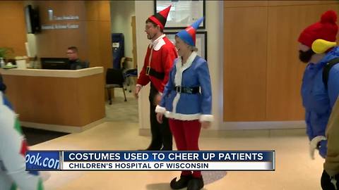 Doctors wear Halloween costumes for kids at Children's Hospital