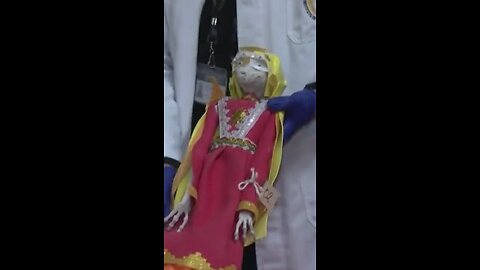 Experts studying 'alien mummies'