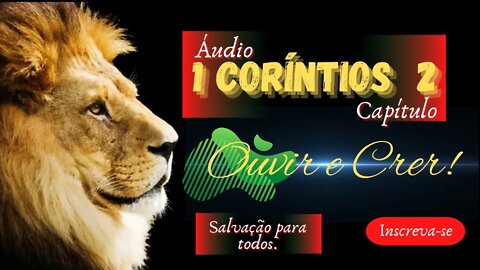 1 Coríntios, capítulo 2 (Bíblia sagrada). @ouvirecrer61