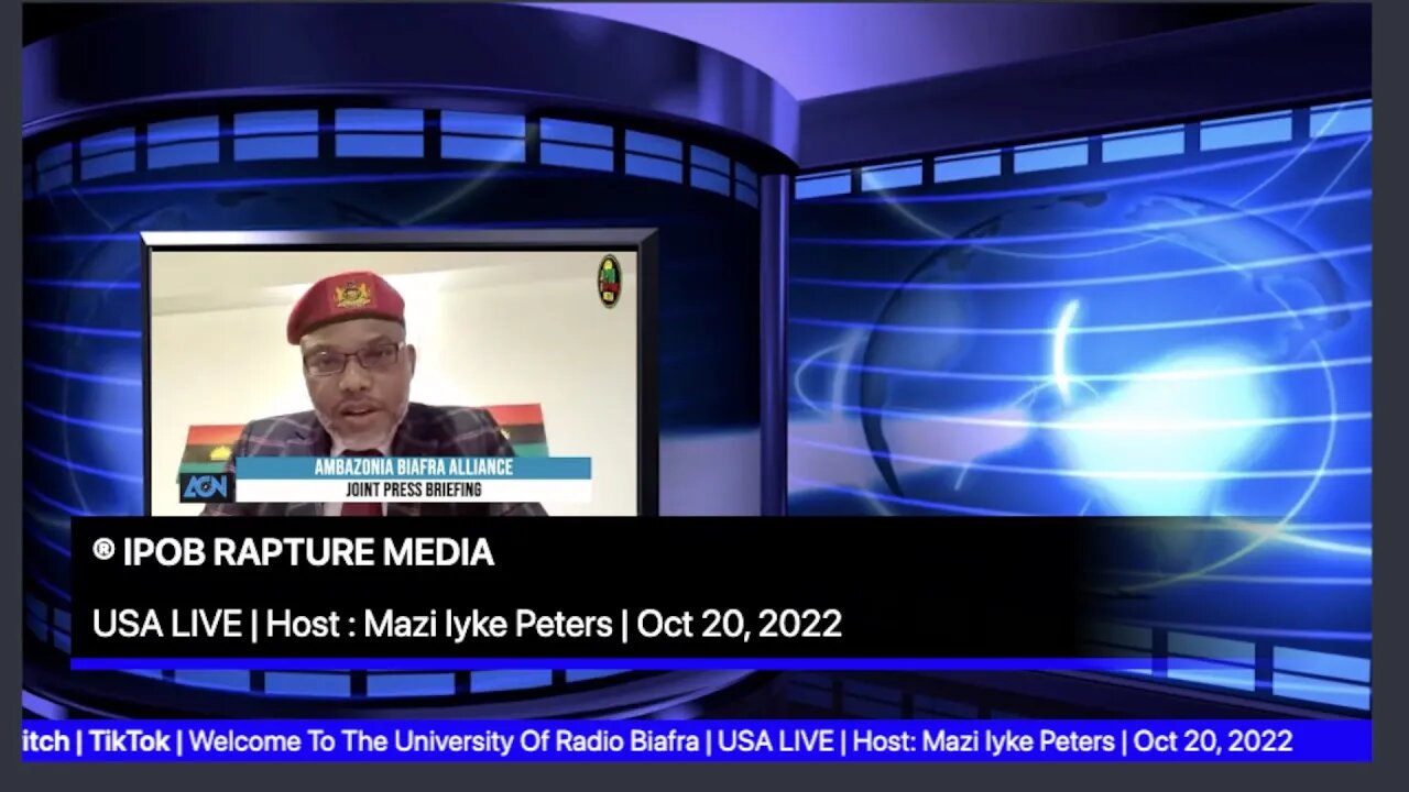 Welcome To The University Of Radio Biafra | USA LIVE | Host: Mazi Iyke Peters | Oct 20, 2022