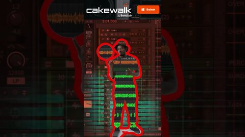 Como editar áudio | Cakewalk By BandLab #shorts