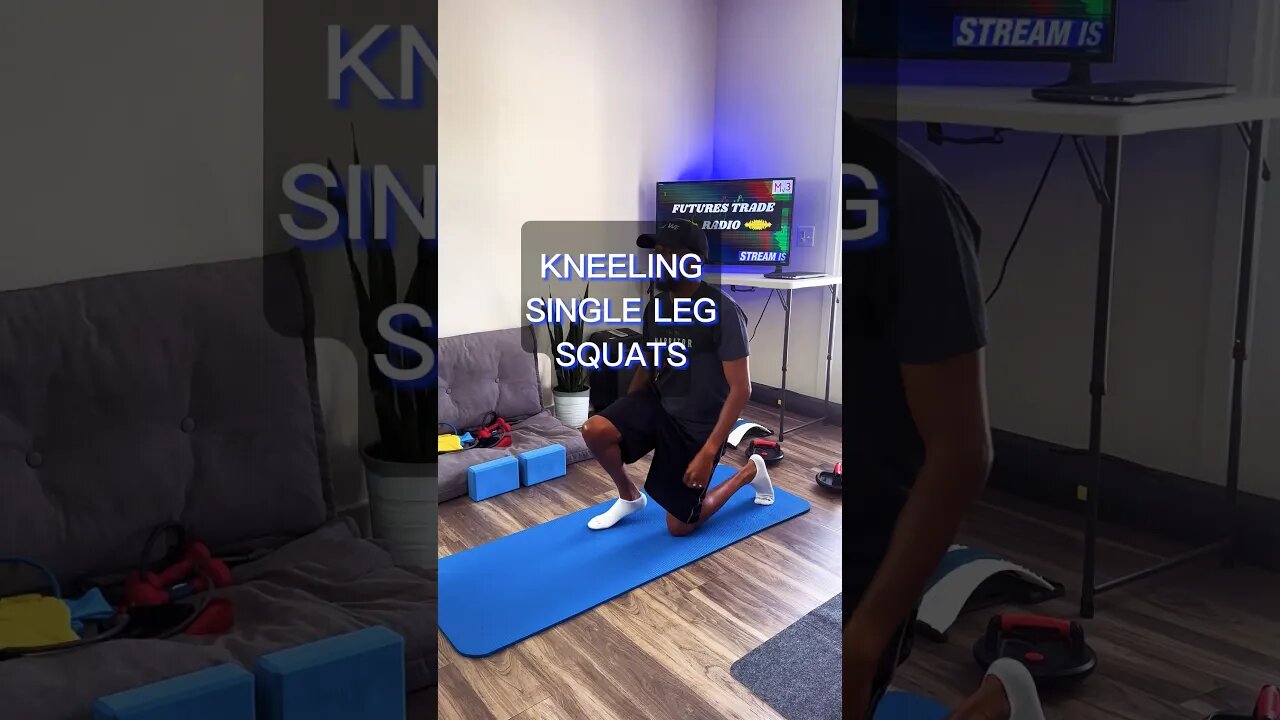 Fit Trader Movement: Kneeling Single Leg Squat To Improve Functional Strength and Balance