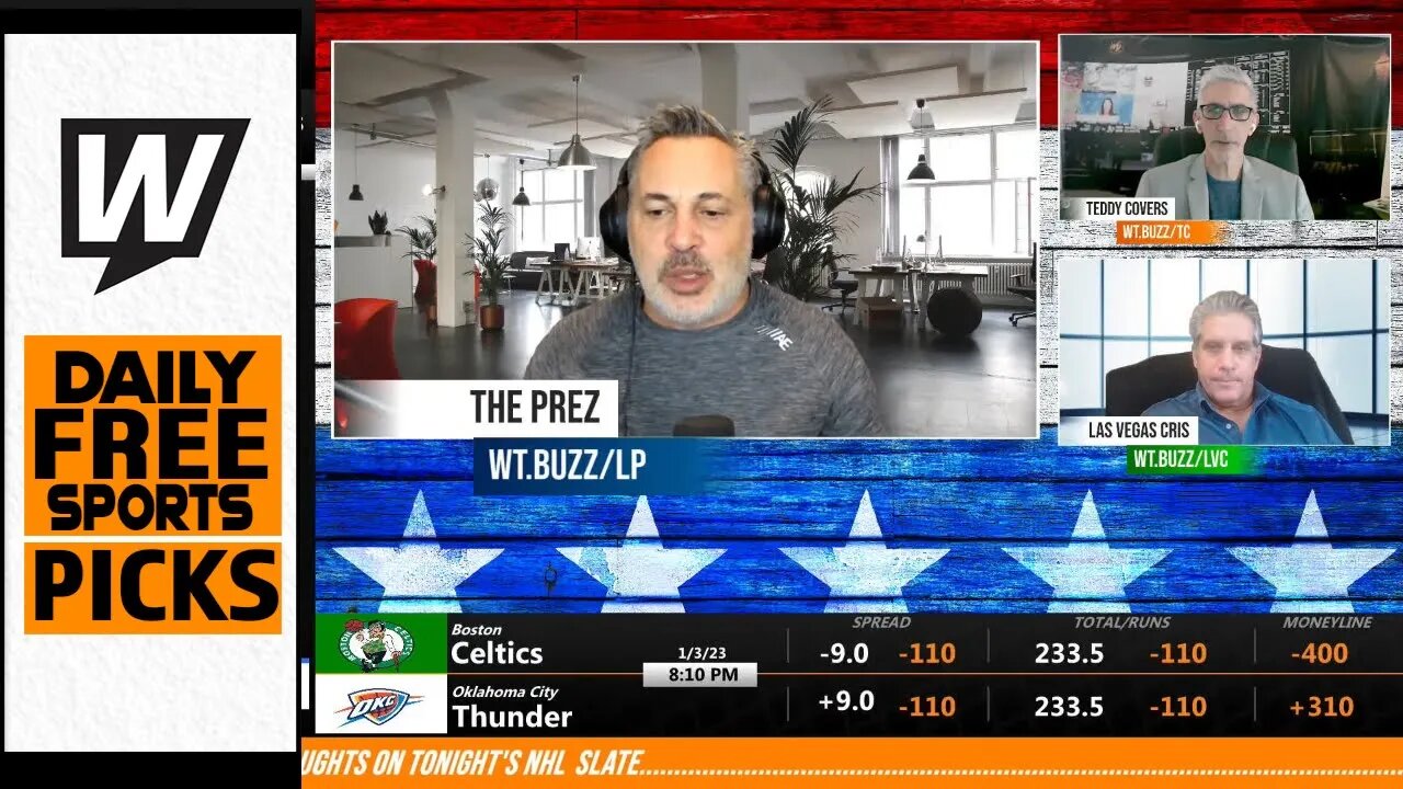 Free Sports Picks | WagerTalk Today | NFL Week 18 Betting Advice | NHL Picks Tonight | Jan 3