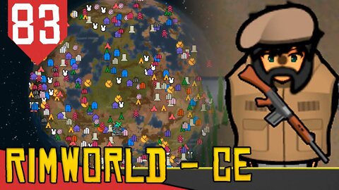 Caravana TELEPORTANTE - Rimworld Combat Extended #83 [Série Gameplay PT-BR]