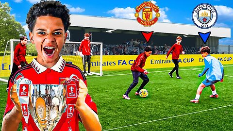 I Entered Kid Ronaldo Into A FA Cup Football Tournament