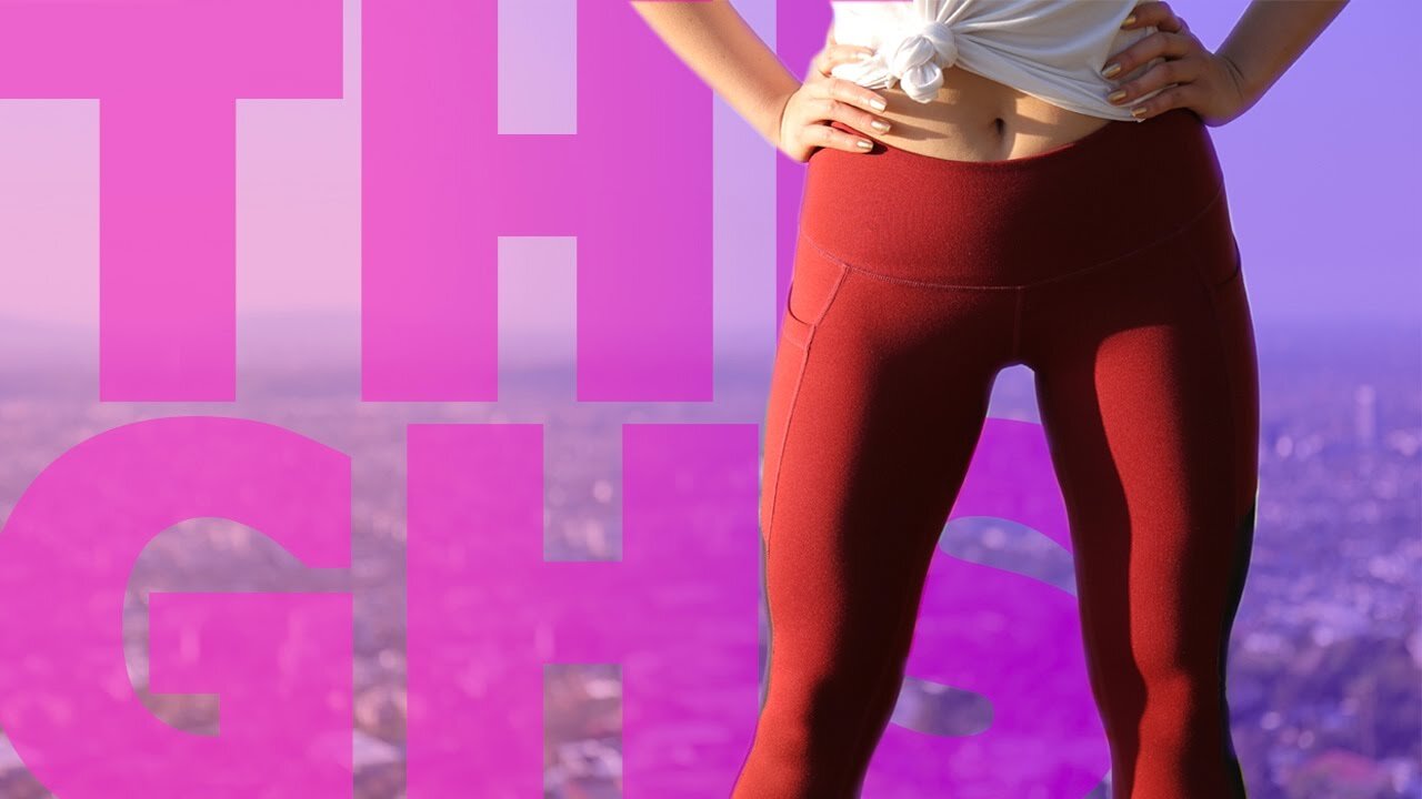 Toned Thighs Workout | 5 Moves to Your Fittest Thighs