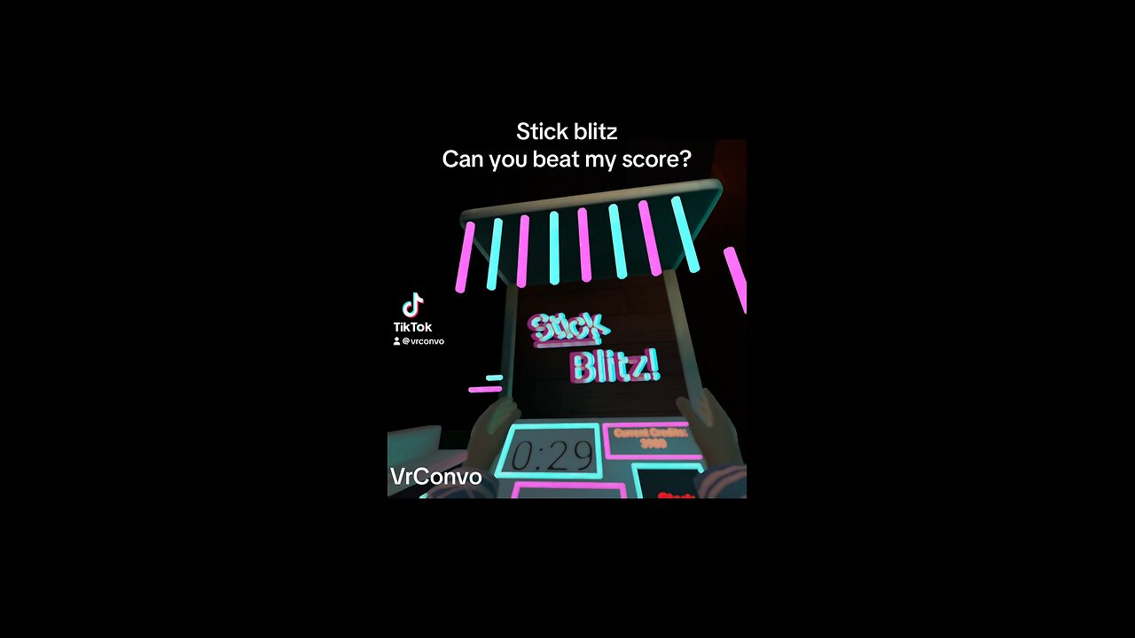 Can you beat my score? #stickblitz #vr #bm