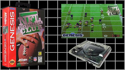 NFL Quarterback Club: Steelers vs Chargers! (Sega Genesis)