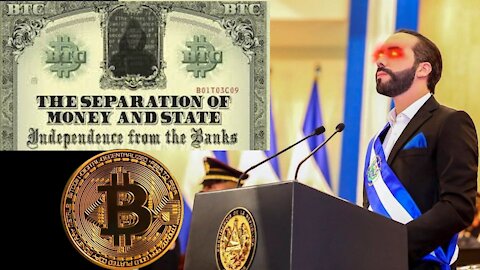 The Separation of Money + State: El Salvador to Adopt #Bitcoin as Legal Tender