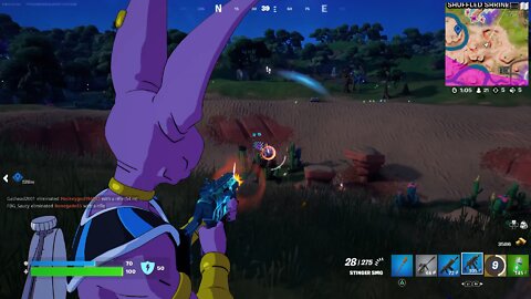 Fortnite x DBZ - Beerus going ham