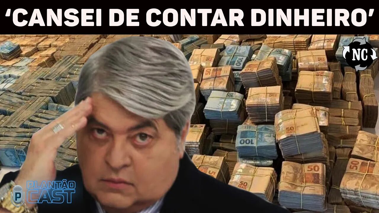 Datena revela que queimou R$ 60 milhões: ‘Não ligo para dinheiro, cansei que contar dinheiro'