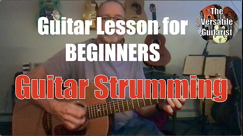 Guitar Strumming - Guitar Lesson for Beginners! DON'T learn DUDUDDUU!!