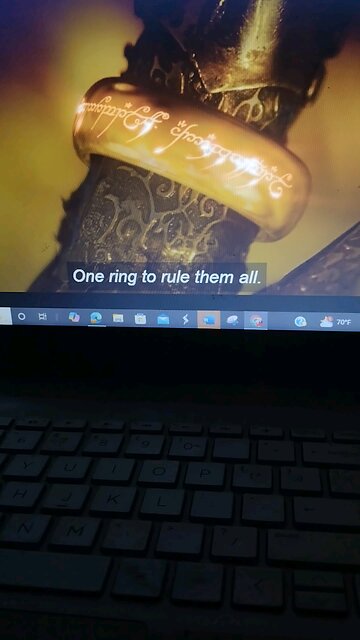 Lord of the Rings, Sauron forges the Ring of Power