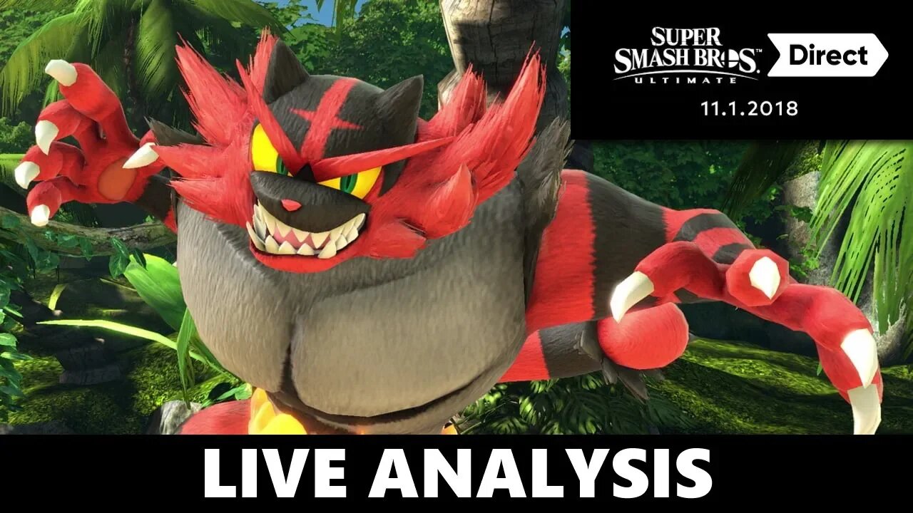 Live Analysis | Incineroar - Super Smash Bros. Ultimate