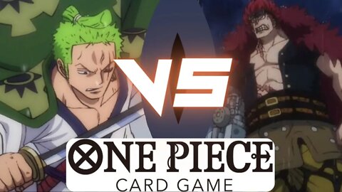 Roronoa Zoro [ Red] VS Eustass Kidd[ Green ] OPTCG GAMEPLAY - One Piece Card Game Battle OP01