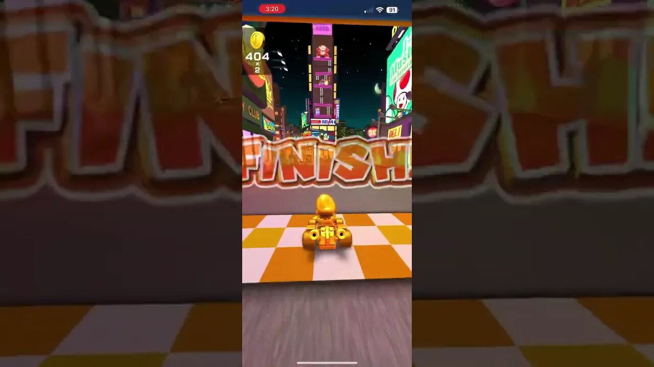 Mario Kart Tour - Coin Rush Gameplay (Night Tour)
