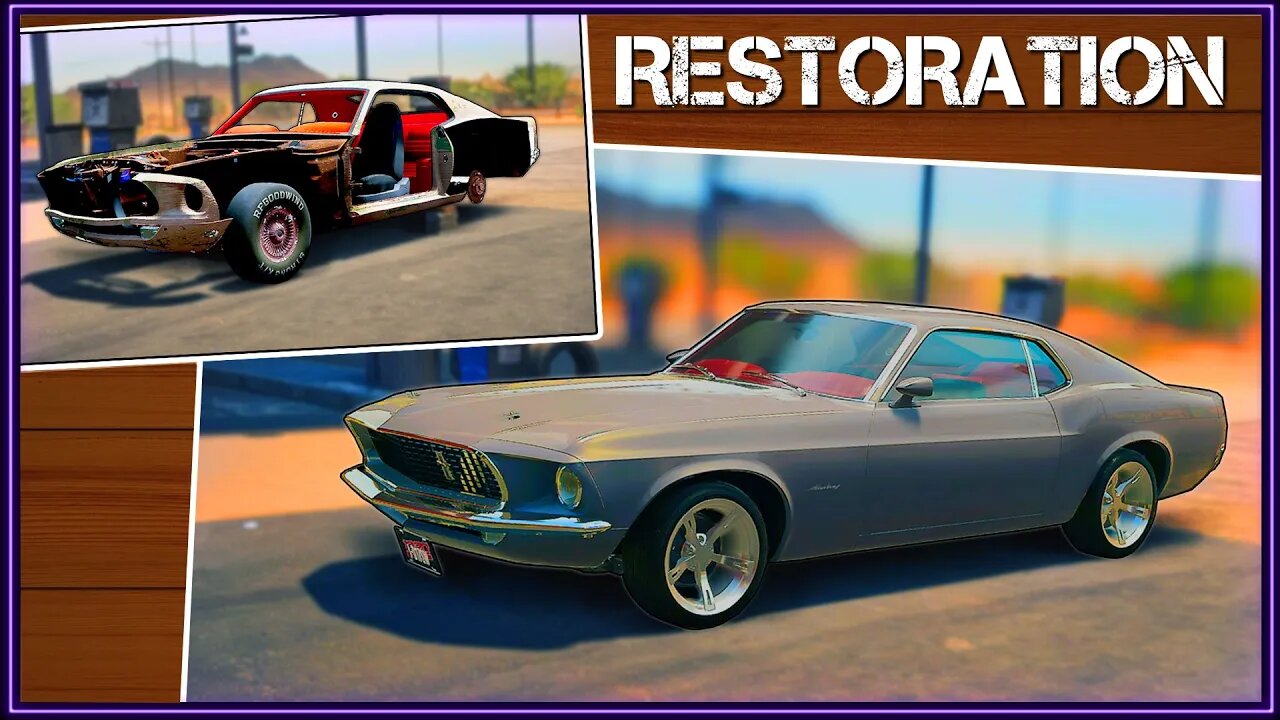 Restoration Ford Mustang | Car Mechanic Simulator 2021