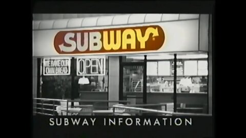 SUBWAY - Sack of Subs [#VHSRIP #subway]
