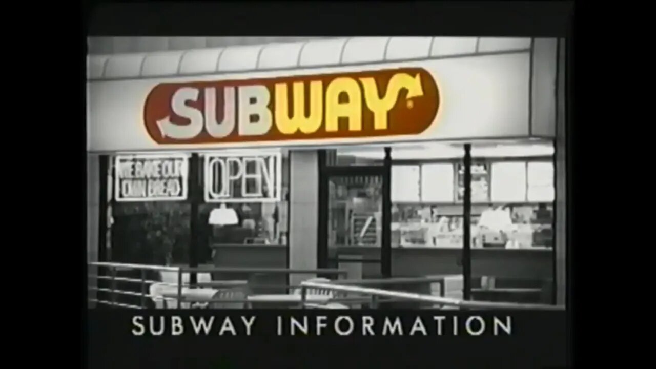 SUBWAY - Sack of Subs [#VHSRIP #subway]