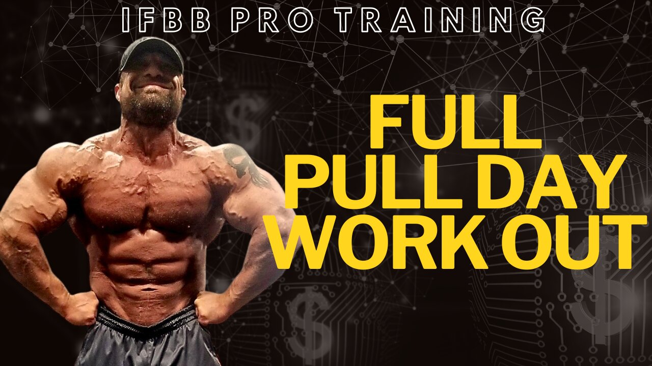 IFBB PRO TRAINING: Pull Day — Biceps, Back & Rear Delts