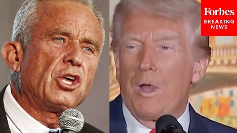 BREAKING NEWS: Trump Says 'I Want To Thank Bobby' After RFK Jr. Endorses Him For President
