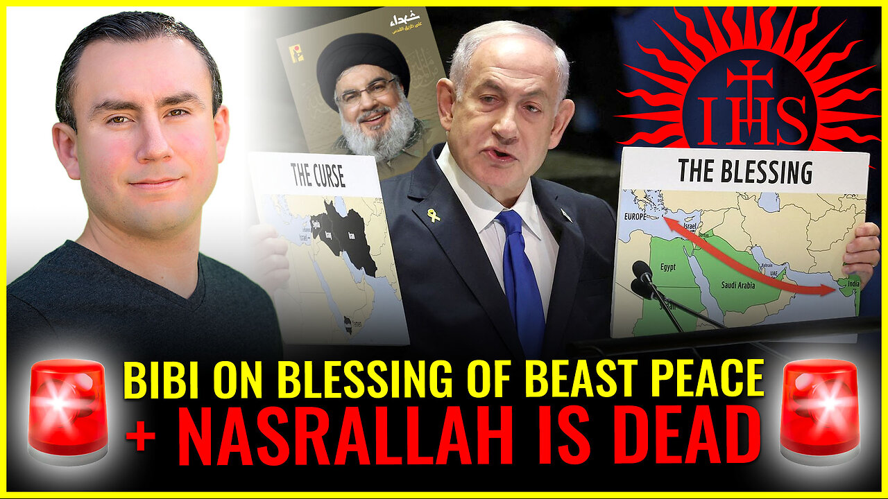 🚨ALERT: BIBI SPEAKS ON THE BLESSING OF BEAST PEACE AND 'NASRALLAH IS DEAD'
