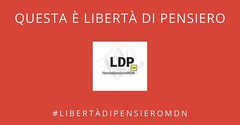 QUESTA È LIBERTÀ DI PENSIERO