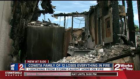 Coweata family of 12 loses everything in fire