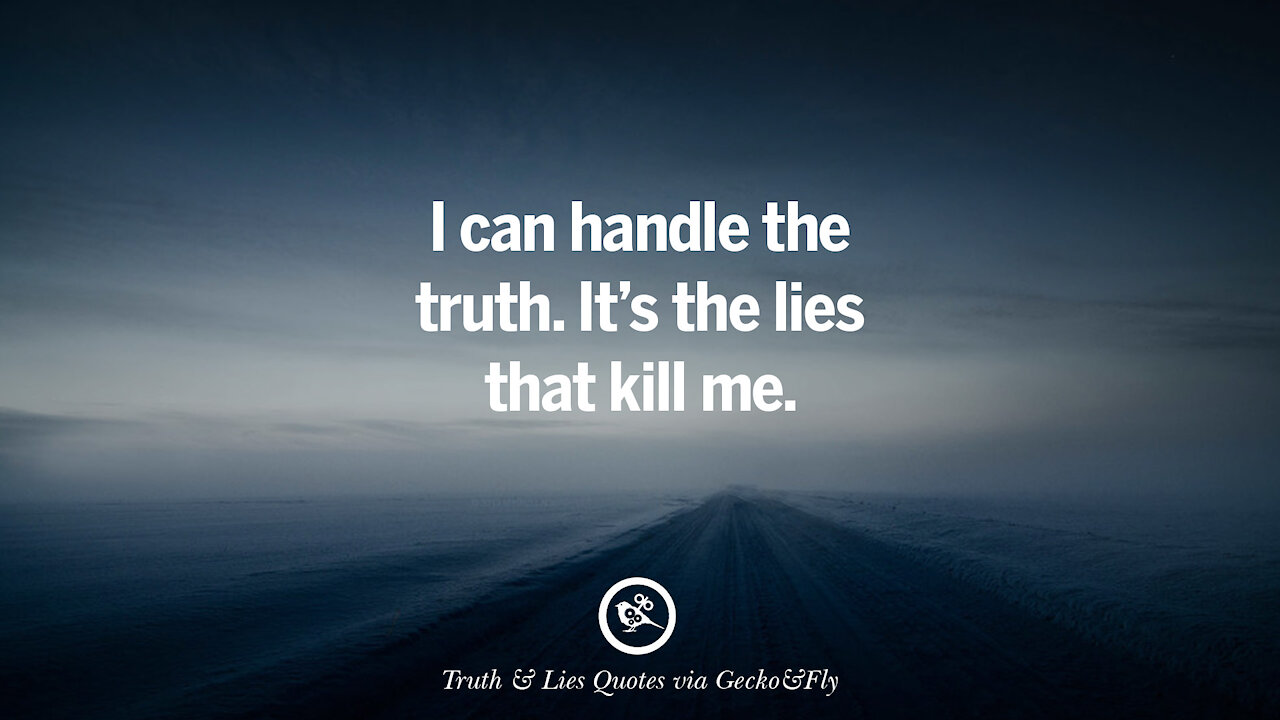 Lies And Deception, Escaping The Narrative Wake Up Call 10-09-2021