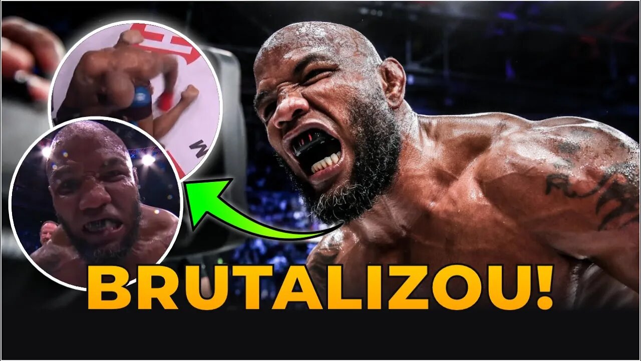 IMPRESSIONANTE! - YOEL ROMERO AMASSA MELVIN MANHOEF NO BELLATOR 285!!