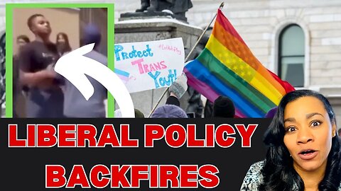 California Transgirl exposes himself and Guess whos Mad?!