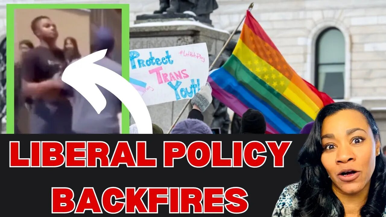 California Transgirl exposes himself and Guess whos Mad?!