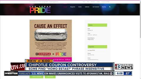 Some people upset by Chipotle coupons