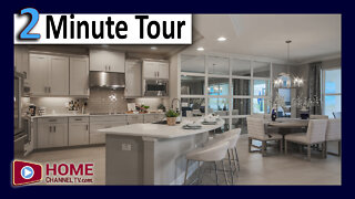 Luxury 4 Bedroom Ranch Home Tour in 2-minutes | Interior Design and House Ideas