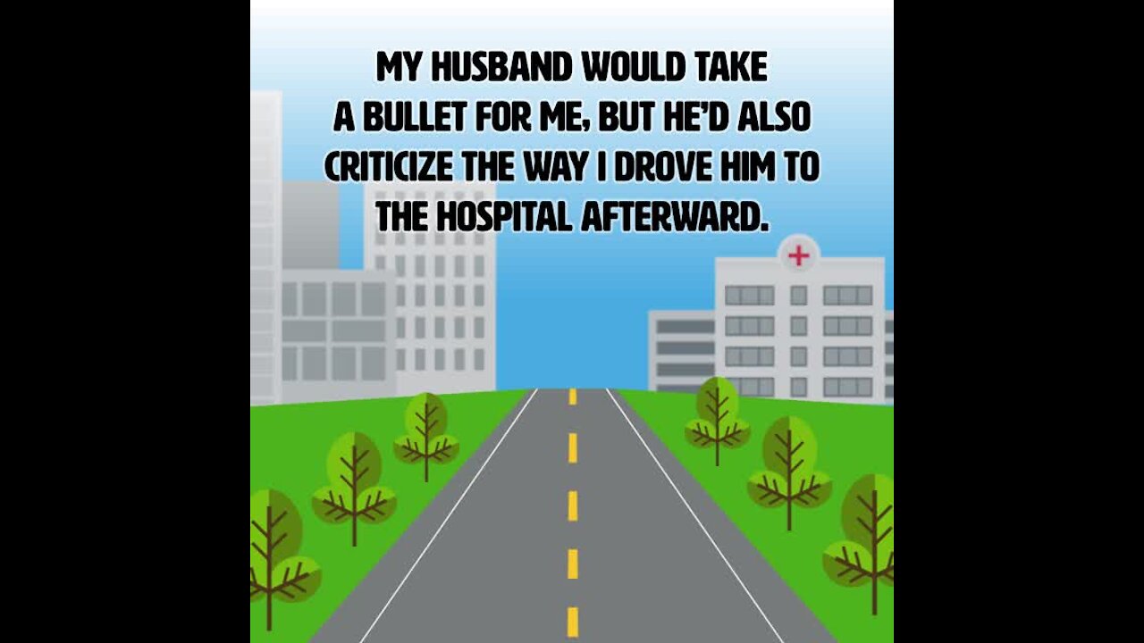 My husband would take a bullet for me [GMG Originals]
