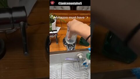 Kitchen Glass Rinser #amazonmusthave #homediy #cleaningtok #shorts