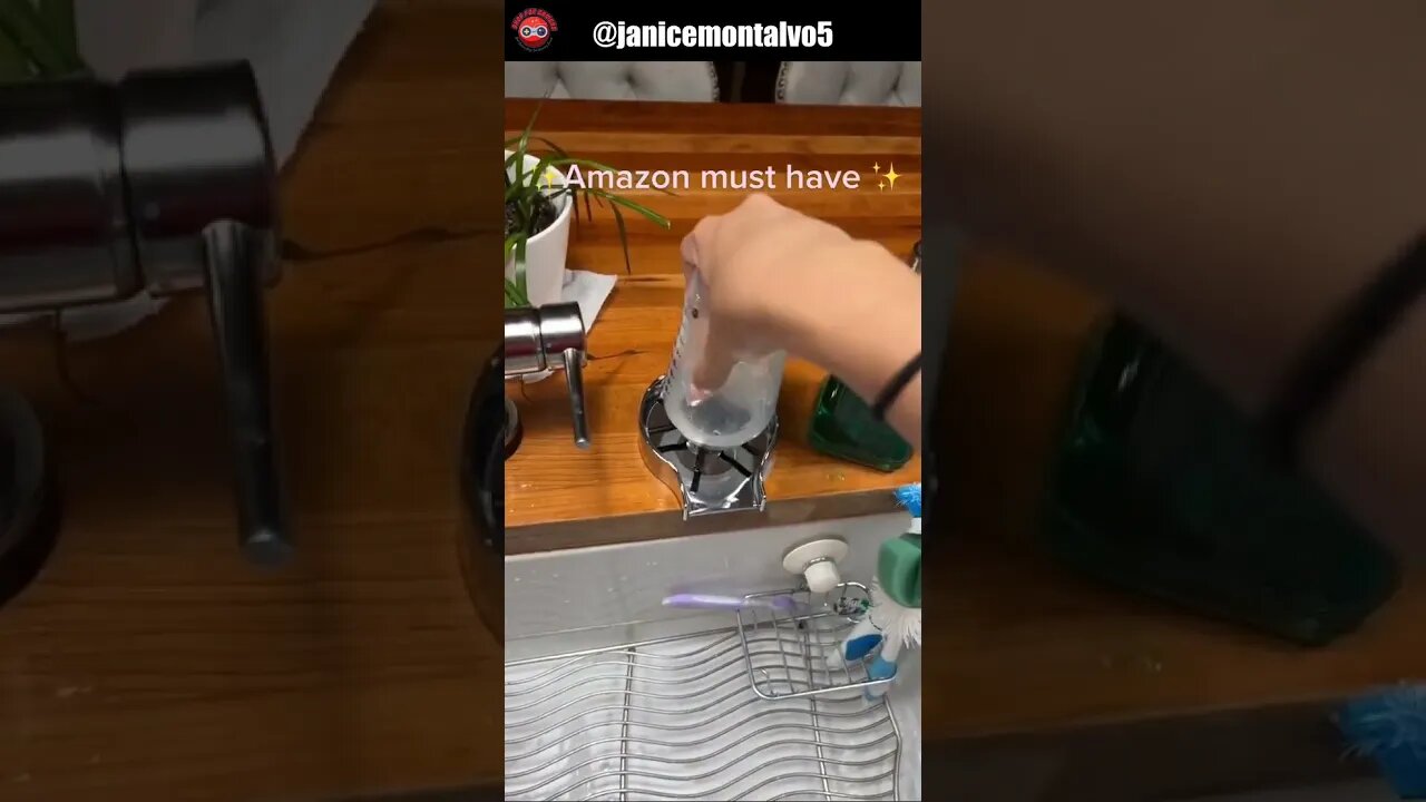 Kitchen Glass Rinser #amazonmusthave #homediy #cleaningtok #shorts