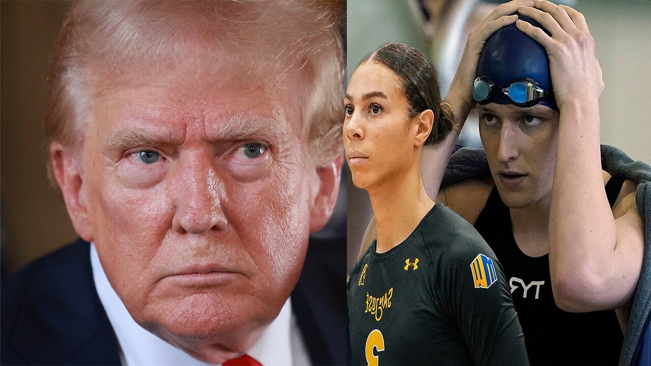 TRANSGENDERS are F**KING DONE! Trump promises to BAN them ALL from women's sports!