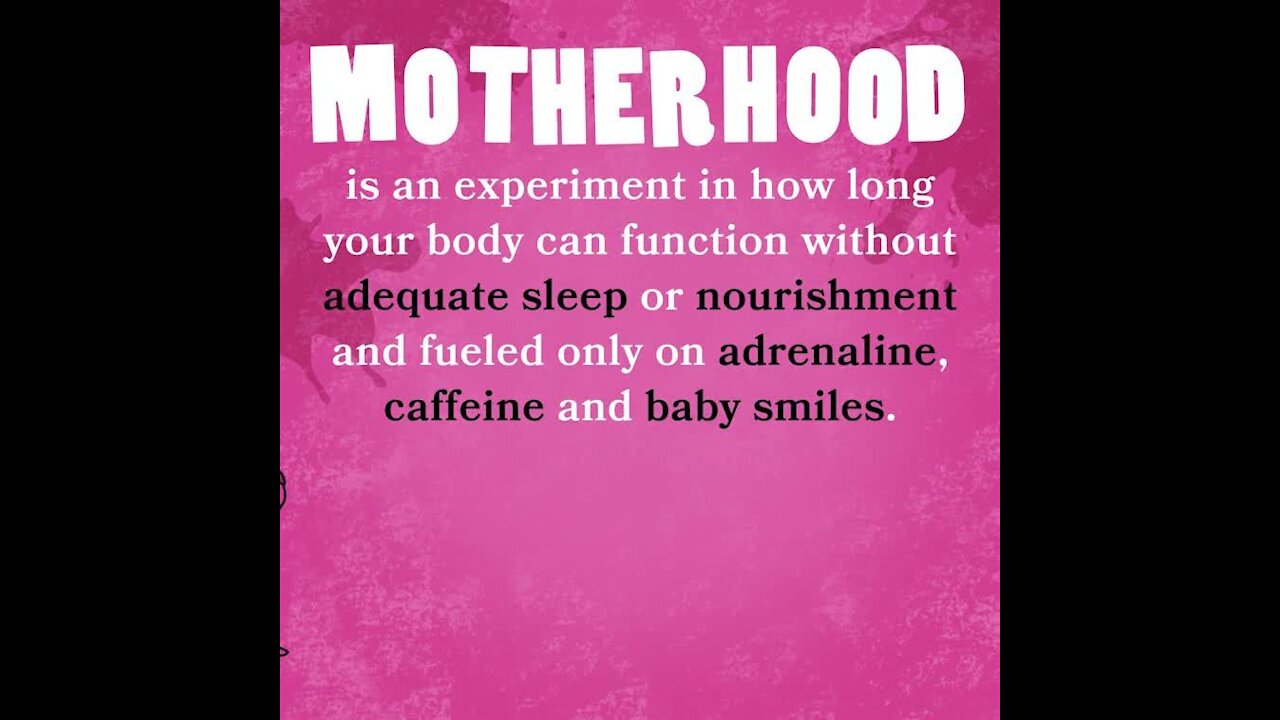 Motherhood [GMG Originals]