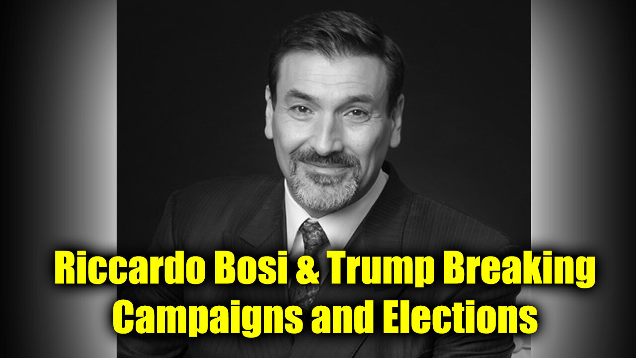 Riccardo Bosi And Donald Trump Breaking - Campaigns And Elections - Sept 29..