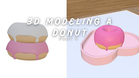 Donut Series: 3D modeling a donut, part 4