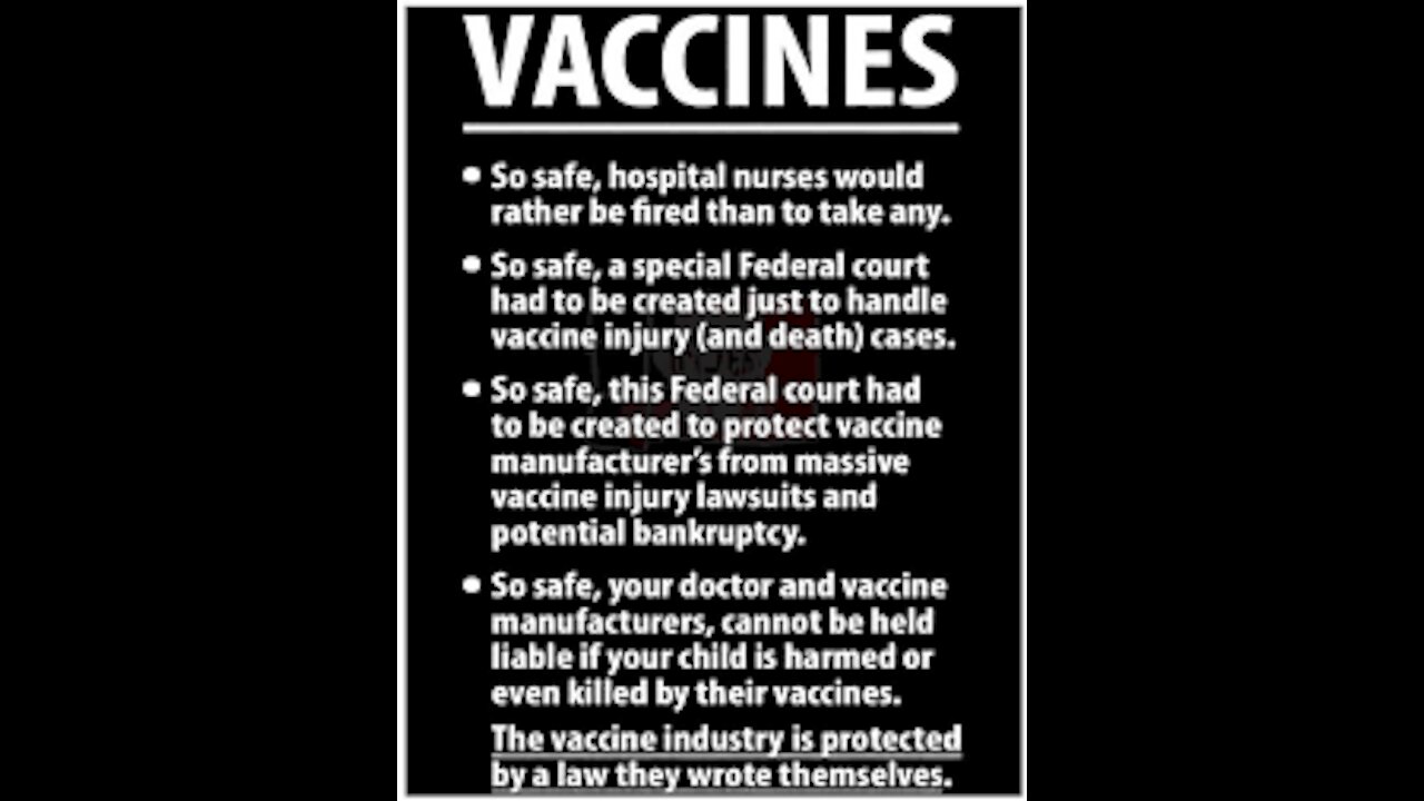 Vaccine=NO!